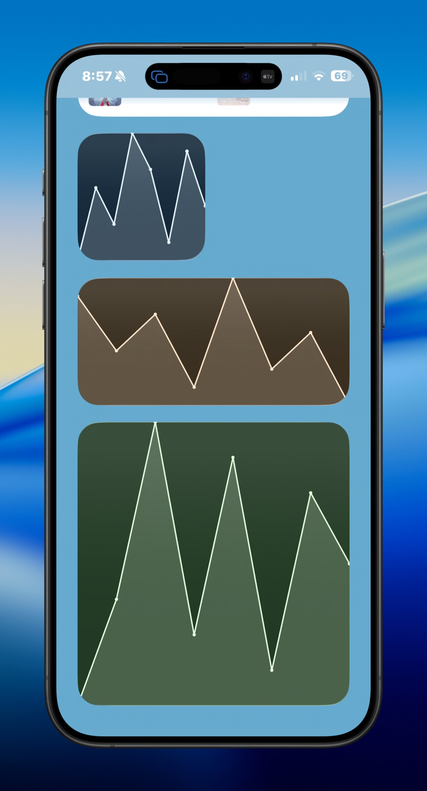 iPhone fullsize contrast widget screenshot
