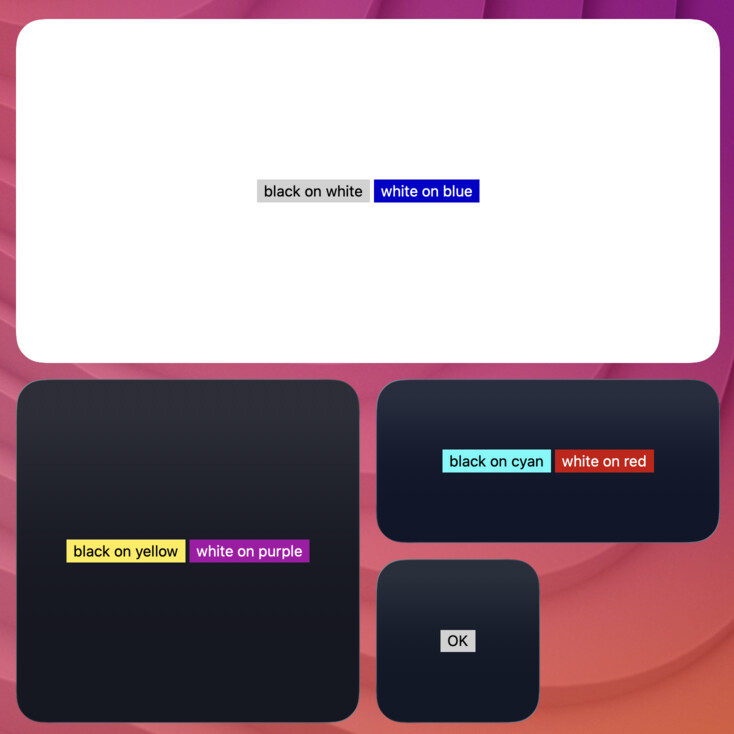 ansi-text-bg widget screenshot