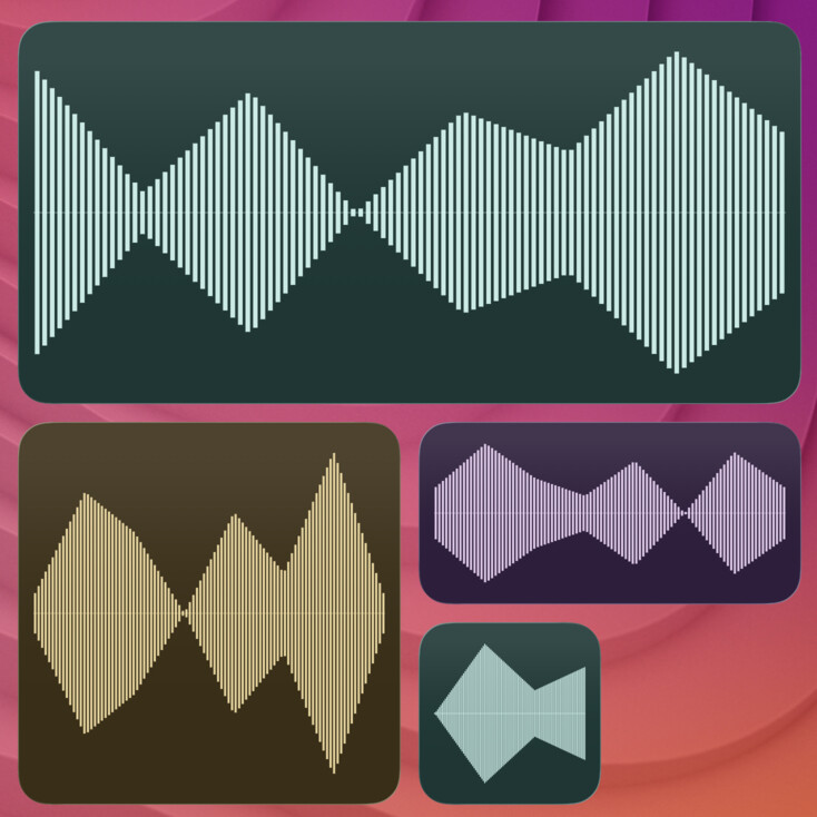 chart-waveform widget screenshot