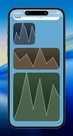 iPhone fullsize contrast widget screenshot