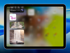 iPhone image showcase widget screenshot