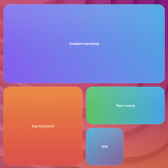 bg-gradient widget screenshot