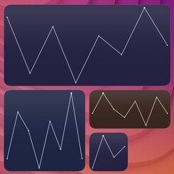chart-peak widget screenshot
