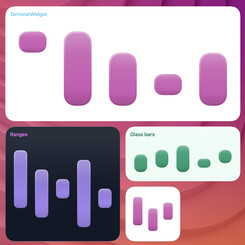 chart-rangebar-glass widget screenshot