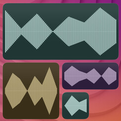 chart-waveform widget screenshot