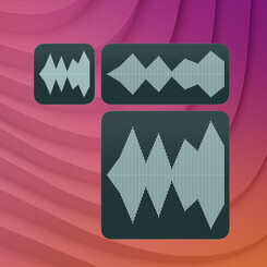 chart-waveform widget screenshot