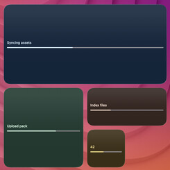 progress-bar widget screenshot