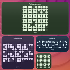 progress-dots widget screenshot