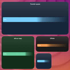 progress-gradient-horizontal widget screenshot