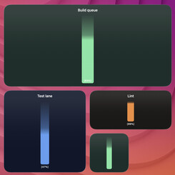progress-gradient-vertical widget screenshot