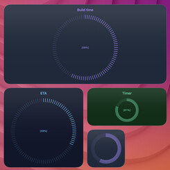 progress-watch widget screenshot