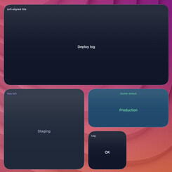text-title-align-left widget screenshot