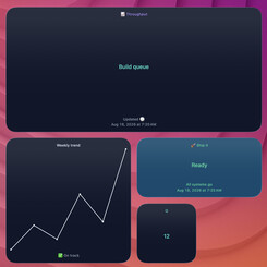text-title-caption widget screenshot